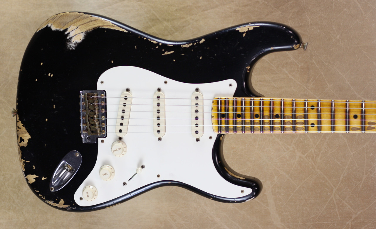 Custom HardRelic Black Stratocaster エレキギター | dimolaservice.it