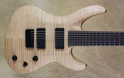 Jackson USA B7MG Baritone Soloist 7 String Au Natural Guitar