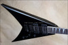 Jackson USA KV2 King V Black Guitar w/ FU Tone Floyd Upgrades