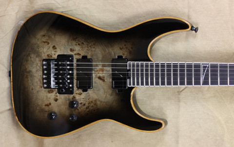 Jackson Limited Edition Wildcard Series Soloist SL2P Poplar Burl Guitar with FU Tone Upgrades