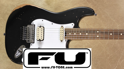 Charvel Limited Edition Super Stock SC1 Relic Guitar w/ Case - FU Tone Big Brass Block