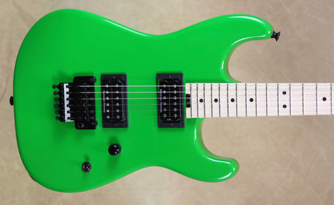 Charvel USA Custom Shop San Dimas 2H Slime Green Guitar