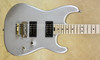 Charvel USA Custom Shop SD Masterbuilt 2H Chrome Silver Flake Sparkle