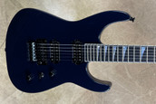 Jackson USA Custom Shop SL2H Speed Neck Soloist Metallic Midnight Blue 