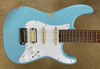 Jackson Custom Shop Limited Edition Signature Misha Mansoor So-Cal HSS 2PT Heavy Relic - Daphne Blue