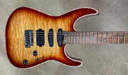 Charvel USA Select DK24 HSS 2PT CM QM Autumn Glow Guitar