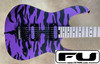 Charvel Satchel Signature Pro-Mod Dinky DK FU Tone Upgraded Satin Purple Bengal Guitar