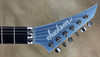 Jackson MJ Series Dinky DKR Ice Blue Metallic Guitar with FU Tone Upgrades