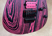 Charvel Pro-Mod San Dimas Style 1 HH FR E Ash Neon Pink FU Tone Upgraded Guitar