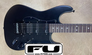 Charvel USA Select So-Cal Style 1 HSS Pitch Black Satin Guitar FU Tone Big Block