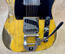 Fender Custom Shop LTD CuNiFe Blackguard Heavy Relic Bigsby Telecaster Butterscotch Blonde Tele Guitar