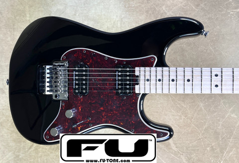 Charvel Pro-Mod So-Cal Style 1 HH FR M Gamera Black Guitar FU Tone Upgrades