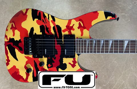 Jackson X Series Soloist SLX DX Multi Color Camo Guitar FU Tone Upgrades