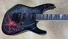 Jackson USA Custom Shop SL2H Soloist Baphomet Graphic Black Guitar