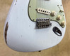 Fender Custom Shop '62 Strat Relic Stratocaster Olympic White Guitar