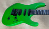 Jackson American Series SL3 Soloist Satin Slime Green Guitar FU Tone Upgrades