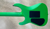 Jackson American Series SL3 Soloist Satin Slime Green Guitar FU Tone Upgrades