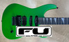 Jackson American Series SL3 Soloist Satin Slime Green Guitar FU Tone Upgrades