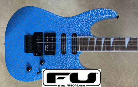 Jackson X Series Soloist SL3X DX Frost Byte Crackle Guitar FU Tone Upgrades