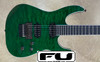 Jackson Pro Series Soloist SL2Q MAH Trans Green with FU Tone Upgrades