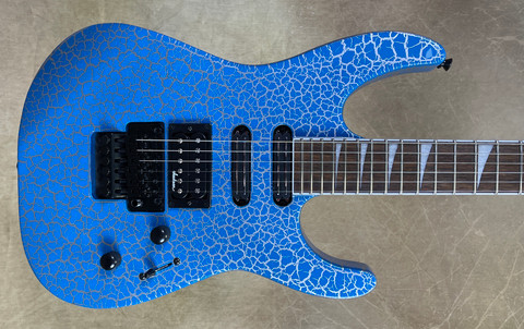 Jackson X Series Soloist SL3X DX Frost Byte Crackle Guitar