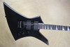 Jackson USA Custom Shop KE2 Kelly Satin Black Reverse Inlay Guitar
