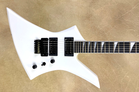 Jackson USA Custom Shop KE2 Kelly Snow White Guitar