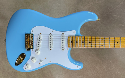 Fender Custom Shop LTD 59 Stratocaster NOS AAA Birdseye Maple Neck Daphne Blue
