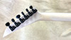Charvel USA Custom Shop San Dimas 2H Snow White Pointy Headstock Guitar