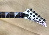 Jackson Custom Shop USA Special Edition Warrior Snow White with Lavender Pearl Guitar