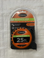 Keson Standard 25' Measuring Tape- Inches