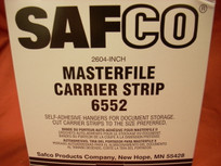 Safco Masterfile Carrier Strips