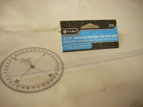 C-THRU Protractor With Arm