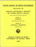 Geology and Mineral Deposits of Lander County, Nevada - 1977