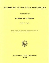 Barite in Nevada