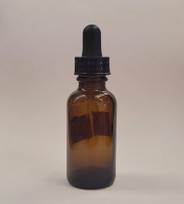 Glass Dropper Bottle, Amber