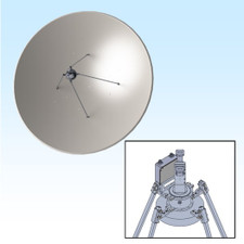 Feed System, S-Band Linear With Polarity Unit with 8' Reflector