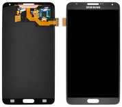 Galaxy Note 3 N900A N900V N9000 N9005 LCD and Digitizer Assembly - No Frame Black/Gray