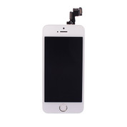 iPhone 5S LCD Digitizer Full Assembly with home button and camera - white