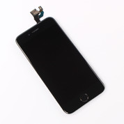 iPhone 6+ Plus LCD Digitizer Full Assembly with camera and ear piece - black