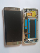 Samsung Galaxy S7 Edge G935A G935T LCD Display Screen and Digitizer Assembly Gold (with Frame)