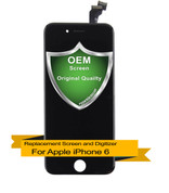 OEM Apple iPhone 6 LCD Digitizer Assembly - Black