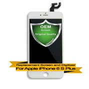 OEM Premium Apple iPhone 6S Plus LCD Digitizer Assembly - White