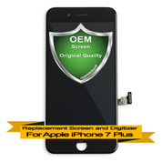 OEM Premium Apple iPhone 7+ Plus LCD Digitizer Assembly - Black