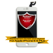Brilliant Premium Apple iPhone 6S Plus LCD Digitizer Assembly - White