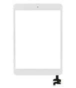 Replacement Digitizer for Apple iPad Mini IC Connector and Home Button- White