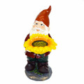 12" Gnome w/ Sunflower
