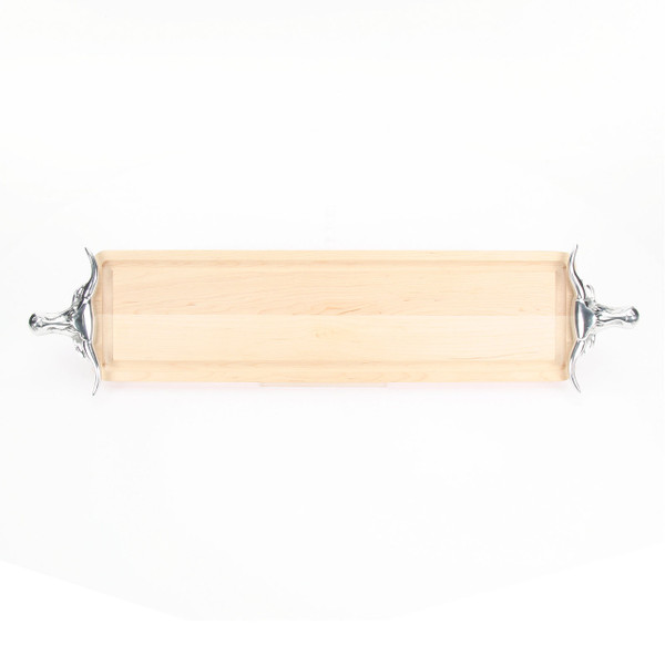Bread Board - Maple (w/ Long Horn Handles)