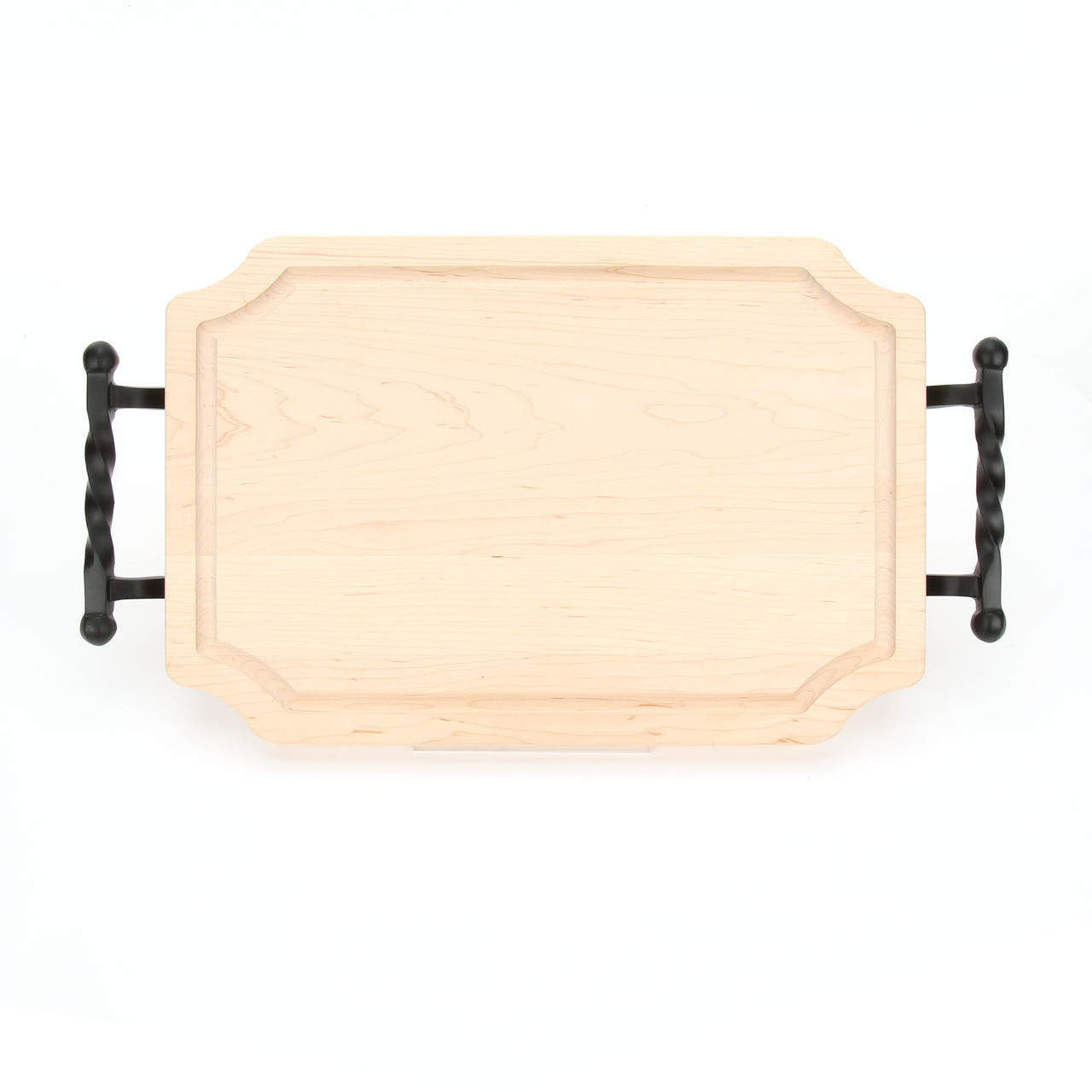 BigWood Boards Selwood 12 x 18 Cutting Board - Maple (w/ Twisted Handles)