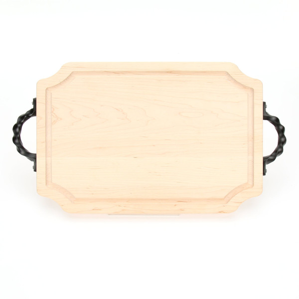 Selwood 12" x 18" Cutting Board - Maple (w/ Twisted Handles)